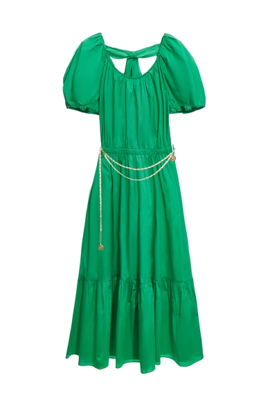 新葉綠渡假風洋裝