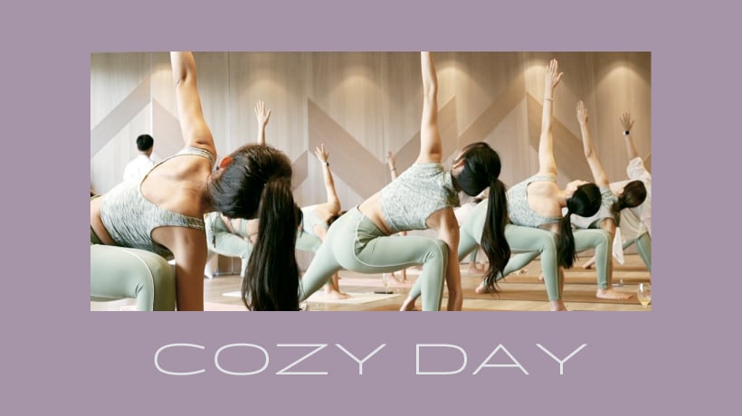 【COZY DAY】品牌週三慵懶日， 在五感空間中漸漸放鬆自我，找到屬於自己的聲音和力量